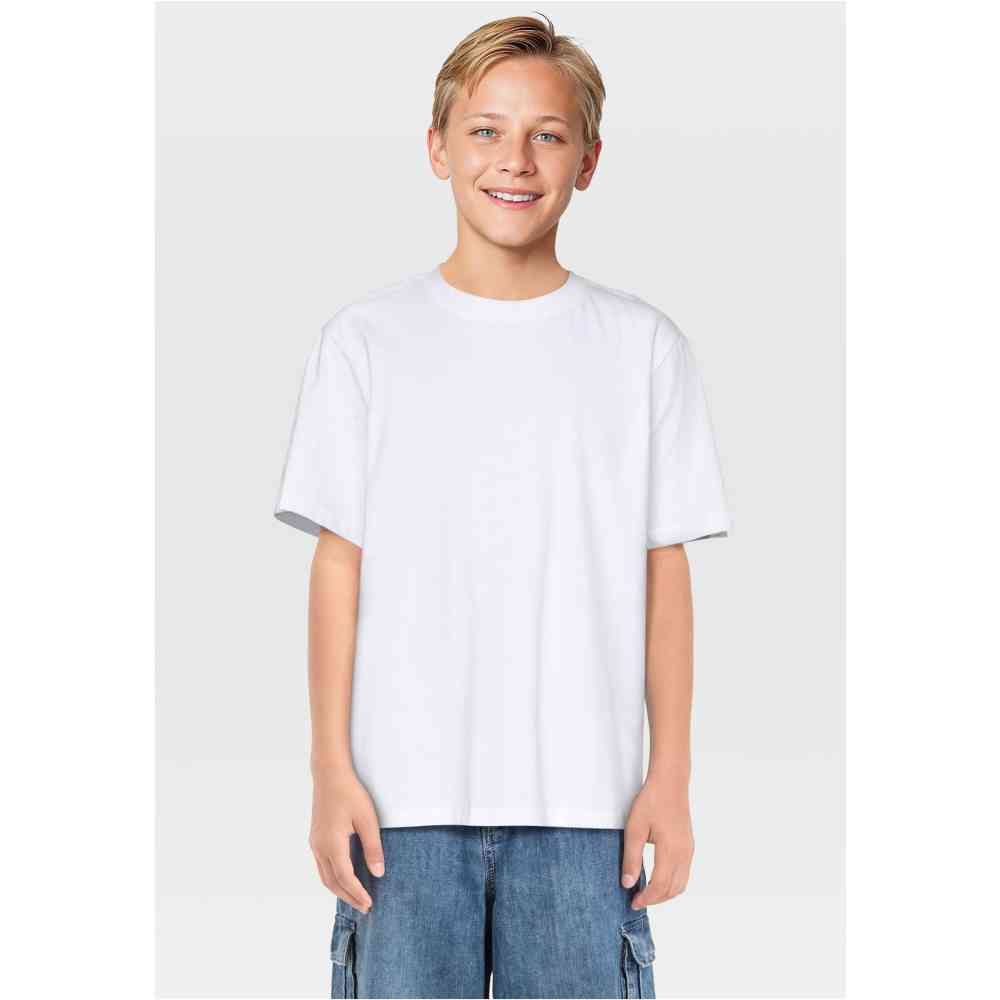 Urban Classics - Boys Tall 3 Pack Tshirt Enfant - Blanc/Noir
